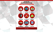 Tablet Screenshot of jakesautomotive.com